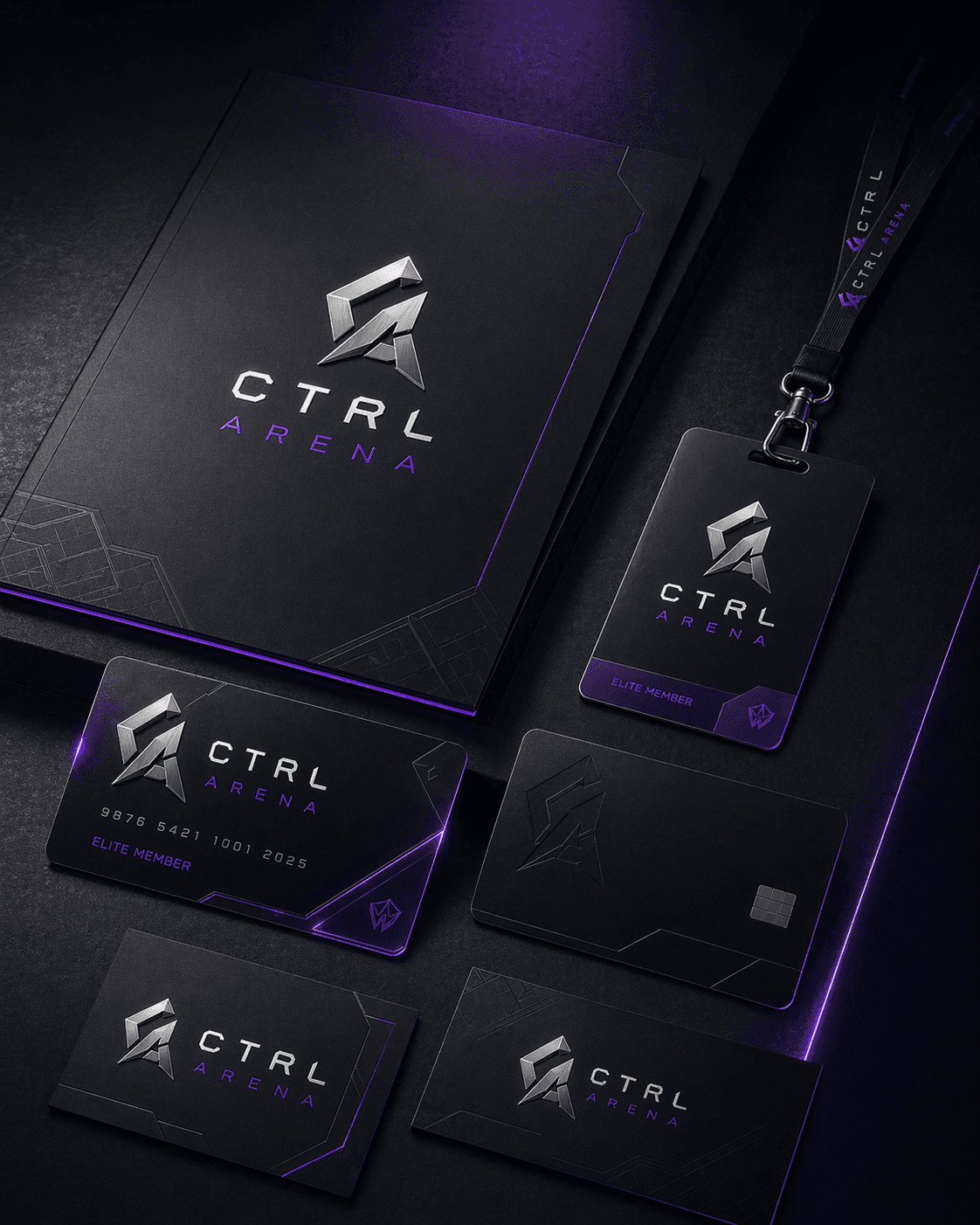 CTRL Arena Identity system 2